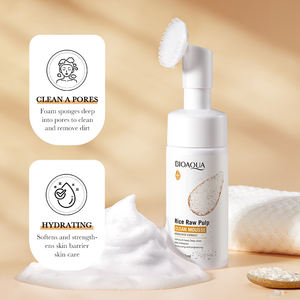 <span class=keywords><strong>BIOAQUA</strong></span> Limpiador Facial Hidratante Refrescante Pulpa de Arroz <span class=keywords><strong>Espuma</strong></span> de Mousse Lavado Facial Calmante Hidratante y Limpiador - Product Image 4