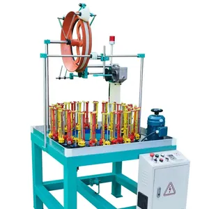 copper wire braiding machine high speed 36 spindle glass fiber sleeve braiding machine PET hose braiding machine