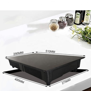 Nouvelle Table de Cuisson à Induction Électrique en Verre, 2 Brûleurs, Commande Tactile, Verrouillage Enfant, pour Usage Domestique ou Hôtelier - Product Image 3