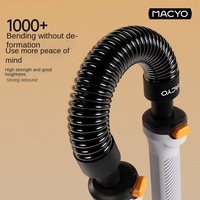 Macyo Power Twister, appareil d'exercice pour la force des bras et de la poitrine, barre de ressort pour les biceps, les épaules, extenseur de fitness