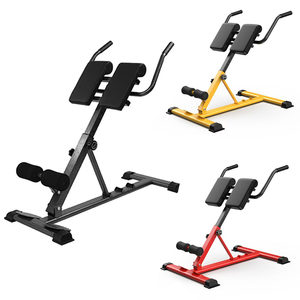 RS <span class=keywords><strong>Banc</strong></span> romain pliable et durable en métal, réglable, <span class=keywords><strong>pour</strong></span> exercices dorsaux et presse inclinée - Product Image 1