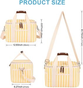 Portable Custom Small 6 Pack Can <b>Beer</b> Insulated Picnic Bags Waterproof Printed Lunch Bag for Women Kids Cooler - Product Image 2