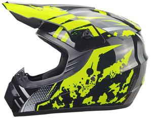 Casco de Protección para Carreras Todoterreno, con Decoración Elegante de Tinta, Transpirable, Integral, para Motocross y Seguridad en la Conducción - Product Image 6