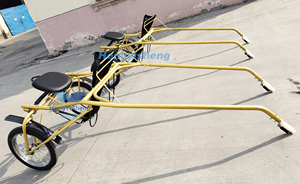 Chariot de poney pour enfant au design tendance, avec jante à crampons, cadre en aluminium et roue de chariot en caoutchouc gonflable - Product Image 4