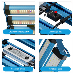 Kingbrite 240W Samsung lm301h/lm281b + Pro 660nm UV IR quang phổ đầy đủ dẫn phát triển thanh ánh sáng cho rau cây hoa của vua Brite - Product Image 6