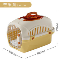 Cage de transport portable pour chat et chien Pet Air Box Kitten avec fenêtre, en PP, fournitures pour animaux de compagnie, vente en gros