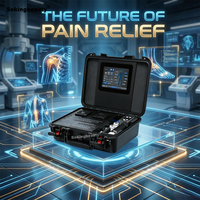CE-Zertifiziertes Kompaktes Stoßwellen-Elektroniktherapiegerät Tiefenmuskel-Entspannungsgerät Stoßwellen-Massagegerät für den Heimgebrauch