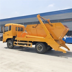 Camion benne basculante Chengli 12000 litres 4x2 avec bras articulé pour la collecte des déchets à vendre - Product Image 3