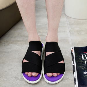 Large Size 36-45 Trendy <strong>s</strong> Cool slippers Elastic Fabric <strong>Sport</strong> <strong>Sandals</strong> for Men <strong>Women</strong> - Product Image 6