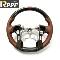 Volant en cuir et fibre de carbone de haute qualité RPPF pour Tundra 2014-2017