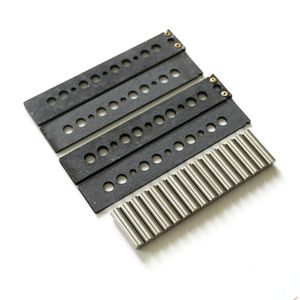 Donlis 1 Juego de Kits de Pastillas para Bajo Jazz de 4 Cuerdas con Varillas Magnéticas de Alnico V para Mástil y Puente, Piezas para <span class=keywords><strong>Construcción</strong></span> DIY - Product Image 2