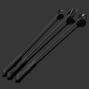 Juego de 3 cucharas de fibra de carbono para pesca en agua dulce con diseño perforado - Product Image 3