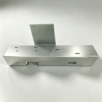 Boîtier électronique en tôle métallique sur mesure, châssis métallique de précision, support de montage en aluminium anodisé, boîtier en acier inoxydable brossé