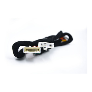 Faisceau de câblage amplificateur DSP 1,5 mètre, gaine en nylon, fil de cuivre, 12 V, pour modification de système audio automobile - Product Image 2