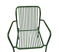 Fauteuil de balcon en métal durable pour une utilisation en extérieur