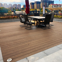 Terrasse en WPC à prix avantageux, haute qualité, résistante à l'usure, composite, imperméable, co-extrusion, terrasse extérieure en WPC