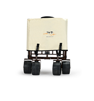 Chariot de camping pliable compact BNcompany en acier au carbone avec gonflage automatique, stock local aux États-Unis