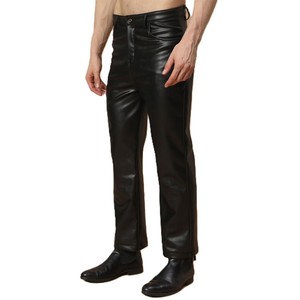 Latest Design <b>Men</b> <b>Leather</b> <b>Pants</b> Best Full Length <b>Men</b> Casual Wear <b>Leather</b> <b>Pants</b> Durable Material Made <b>Leather</b> <b>Pants</b> Made - Product Image 4