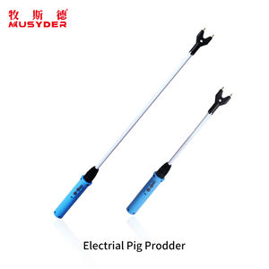 Musyder Marque privée Outil de conduite de bétail éprouvé en ferme 2000mA Poignée confortable Prodder électrique pour porcs - Product Image 1