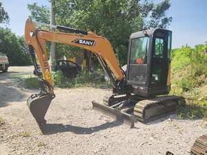 Miniexcavadora usada SANY SY35u, miniexcavadora SANY SY35u SY16c SY26u SY55c SY60c SY75c SY95c, se adapta a múltiples sitios de construcción - Product Image 2