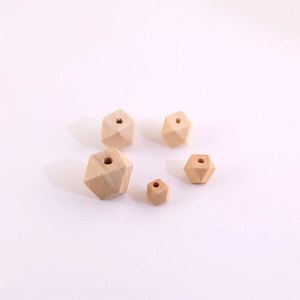 Natural Wood Octagonal Beads 10MM 12MM 14MM 15MM 16MM 18MM 20MM For <b>Bracelet</b> Making DIY Jewelry Accessories - Product Image 3