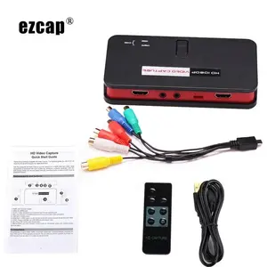 Ezcap284 enregistreur à une clé HD 1080P carte de <span class=keywords><strong>Capture</strong></span> vidéo USB Flash Disk jeu boîte d'enregistrement pour X-BOX PC <span class=keywords><strong>Audio</strong></span> vidéo accessoires - Product Image 3