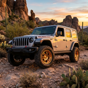 Jantes tout-terrain en aluminium forgé haute performance 17x8.5 Deep Dish pour <span class=keywords><strong>Jeep</strong></span> <span class=keywords><strong>Wrangler</strong></span> <span class=keywords><strong>JK</strong></span>/JL Gladiator JT, finition miroir polie sur mesure - Product Image 2