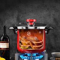 Autocuiseur Poulet Broasté Acier Inoxydable Antiadhésif Grand Autocuiseur Manuel Français Argent