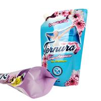Nouvelle Arrivée Pochette à Bec Verseur Personnalisable avec Logo pour Liquides Alimentaires, Sac d'Emballage Plastique pour Lessive