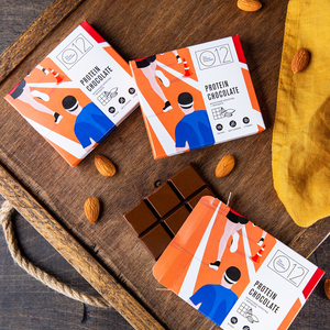 Sinh thái thân thiện in vuông rỗng thanh sô cô la Truffle hộp bán buôn sô cô la phim hoạt hình hộp để đóng gói - Product Image 2