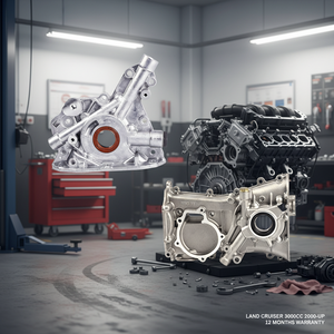 ปั๊มน้ำมันเครื่องอะลูมิเนียมสำหรับรถยนต์ LAND CRUISER 3000 ซีซี ปี 2000 ขึ้นไป รุ่น 11320-30030 11320-30032 11320-30050 รับประกัน 12 เดือน - Product Image 3