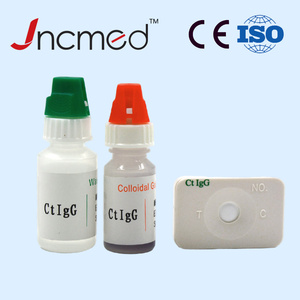 Kit <span class=keywords><strong>de</strong></span> Diagnóstico <span class=keywords><strong>de</strong></span> Anticuerpos IgG contra Chlamydia Trachomatis (CT) con Oro Coloidal para Detección Médica - Product Image 1