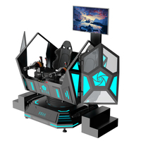 Simulador de vídeo de realidad virtual 9d, precio, juego de plataforma de PC, máquina de auriculares, juego Vr, máquina de juego de disparos Arcade, certificado CE
