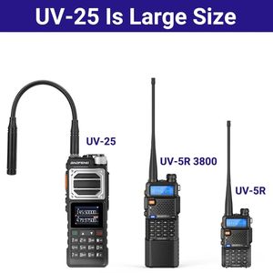 Baofeng UV-25 10W Walkie Talkie Tri ban nhạc tần số Loại-C sạc FM dài Phạm vi công suất cao ham hai cách phát thanh 999 kênh - Product Image 2