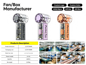 พัดลมขนาดเล็กสีดำคุณภาพดี ราคาคุ้มค่า พกพาสะดวก ปรับระดับความเย็นได้ - Product Image 1