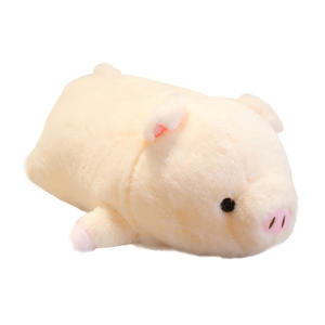 40cm 50cm Super Soft Kawaii <span class=keywords><strong>Pig</strong></span> Stuffed Animal Adorable Plush Pink <span class=keywords><strong>Pig</strong></span> Animal Pillow Home Decor Hugging Cuddly Pillows - Product Image 6