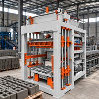 Machines à fabriquer des briques QT6-15S, machine à blocs creux en béton pour la construction, pour la production de pavés, de briques emboîtables et de briques pleines