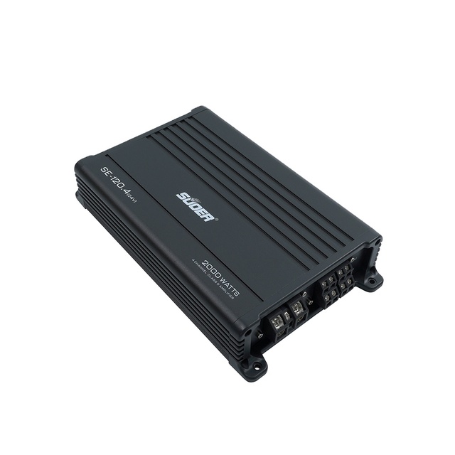 For SE-120.4 24V Class D 4-Channel Car Amplifier with Crossovers for Cars