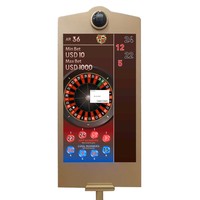 Roulette V3 de style européen, système logiciel informatique de jeu de casino avec reconnaissance automatique 0 AI et moniteur hôte