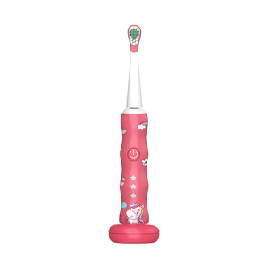 Cepillo de dientes eléctrico impermeable para niños IPX7 recargable ultrasónico con cerdas suaves carga USB automática - Product Image 1
