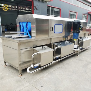Automatic plastic crate/tray/pallet/plate/basket washer/plastic crate washing machine