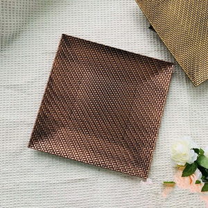 3 couleurs double placage différentes textures assiettes carrées artisanat fruits <span class=keywords><strong>plat</strong></span> bol plateau décoratif chargeur assiette pour la maison - Product Image 3