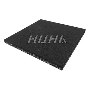 Factory HUHA Rubber flooring for playground Ultraviolet proof and water-proof out door mat Outdoor rubber mat playground