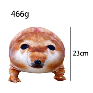 Coussin en peluche Meme 'What the Dog Doing' Viral, Coussin en peluche Chien 'My Knife and Shield', Coussin en peluche Meme Amusant - Product Image 3