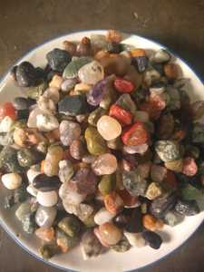 หินกรวดแม่น้ำสีดำหินกรวดแม่น้ำขัดเงาสีดำสำหรับการออกแบบภูมิทัศน์ขายส่ง - Product Image 4