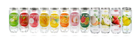 Boissons gazeuses aromatisées aux fruits en canettes PET de 350 ml (lot de 24) pour la vente au détail Wal-Mart, certifiées HALAL ISO22000 HACCP