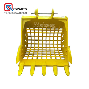 YSPARTS accessori per escavatore scheletro secchio <span class=keywords><strong>MS110</strong></span>-<span class=keywords><strong>5</strong></span> <span class=keywords><strong>MS110</strong></span>-8 MS110L MS120 MS120-8 MS140 MS180 setaccio a griglia benna indovinello - Product Image 5