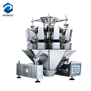 Fully Automatic Electronic Scale Granular Packaging Rice/Candy/Ice Cubes Grain Potato Chip Weighing And Packing Machine