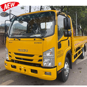 Camión de Carga 4x4 ISUZU Nuevo LHD RHD de 7 Metros con Caja Baja y Barandillas, Camión 4x2 700P en Colores Negro y Blanco - Product Image 5
