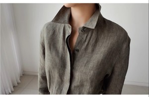 <span class=keywords><strong>Robe</strong></span> d'été décontractée pour femmes en coton à manches longues - <span class=keywords><strong>Robe</strong></span> tunique bohème de plage avec ceinture à la taille, écologique - Product Image 3